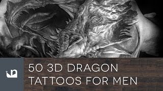 50 3D Dragon Tattoos For Men