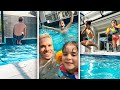 PULOS NA PISCINA COM A FAMÍLIA BRANCOALA #Shorts