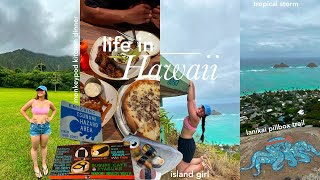 hawaii diaries 🌺 | what i eat, hiking the lanikai pillbox trail, + exploring the island