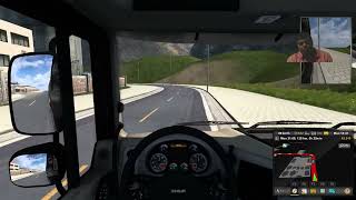 DAF Truck Drive In Puno-Peru Roads|| Euro Truck Simulator 2