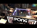 ces 2018 atari pong coffee table demo digit.in