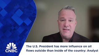 The U.S. President has more influence on oil flows outside than inside of the country: Analyst