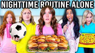 NIGHT TIME ROUTINE ALONE!! *TEENS TAKE OVER!* 🛌 🌙