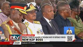 General Charles Kahariri appointed Kenya's Chief Of Defence Forces, Omenda vice