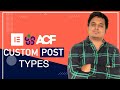 How to create custom post type in WordPress - Elementor pro, Ele skin, ACF & CPT UI