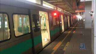 018次經由R紅線開往小港的高雄捷運車號183/184西門子綠色微笑列車離開起點站南岡山站