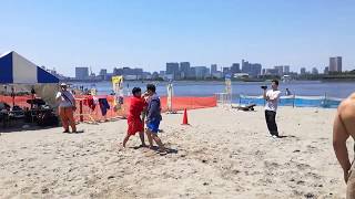 JAPAN BEACH GAMES® Festival 2018 　ビーチサンボ　護身術