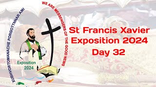 St Francis Xavier Exposition 2024  || Day 32 || Mass || Old Goa || Live || Goa365 TV