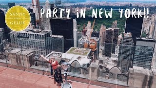 Vetste rooftop ever & uitgaan in New York🇺🇸 | Sanny zoekt Geluk