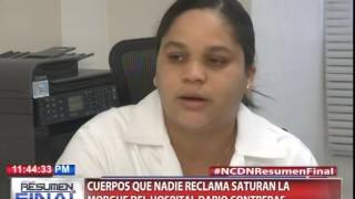 Cuerpos que nadie reclama saturan la morgue del hospital Darío Contreras