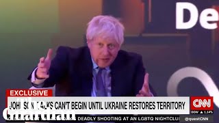 France was in 'denial' about Putin's invasion of Ukraine, says Boris Johnson