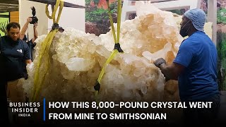 How This 8,000-Pound Crystal Went From Mine To Smithsonian | Big Business
