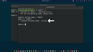 Getting started with Jshell Basics