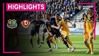 1. FC Saarbrücken - Dynamo Dresden | Highlights 3. Liga | MAGENTA SPORT