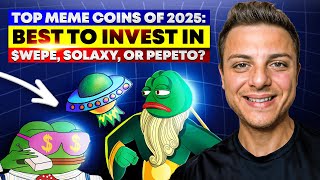 TOP MEME COINS OF 2025: BEST TO INVEST IN –WALL STREET PEPE, SOLAXY, PEPETO, THE NEXT X100 MEMECOIN!