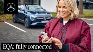 Mercedes me and Connected Services in the New EQA