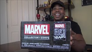 Marvel Collector Corps - 80 Years of Marvel - October 2019 - Unboxing!