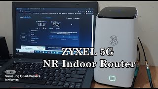 ZYXEL 5G NR Indoor Router testing