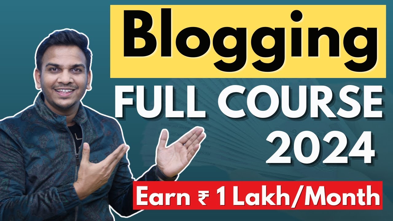 FREE Blogging Course 2024 | How To Start A WordPress Blog And Earn ...