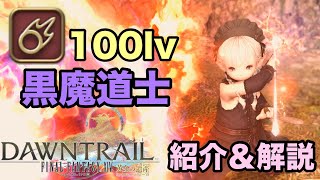 【FF14】黒魔道士100lv 紹介\u0026解説【黄金のレガシー】