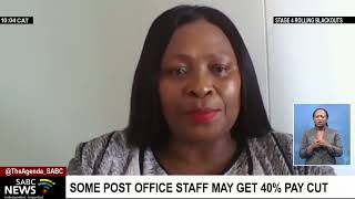 Some Post Office staff may get 40% pay cut