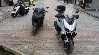 Βόλτα με Τravelmoto και Κώστα...ΧΜΑΧ...ZONTES 350D...NMAX