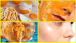 Skin Whitening With Orange Peels Face Pack for Glowing Skin | 100% Effective