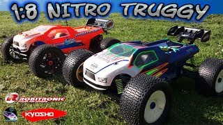 1:8 Kyosho -\u0026- Robitronic Nitro Truggy ,GRX 28 Axial ,(Umfrage: Euer erstes RC Auto? )