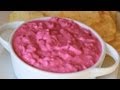 Greek Yogurt Beet & Feta Dip