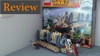 LEGO Star Wars Battle Droid Troop Carrier 75086 Review