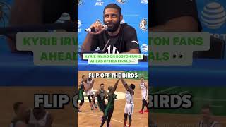 Kyrie continues to find inner peace 😌 #nba #kyrieirving #bostonceltics #shorts