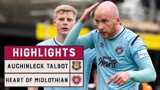 HIGHLIGHTS | Auchinleck Talbot 0-5 Heart of Midlothian | Scottish Cup 2021-22 Fourth Round