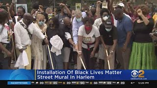 Black Lives Matter Mural To Be Painted Across Adam Clayton Powell Boulevard In Harlem