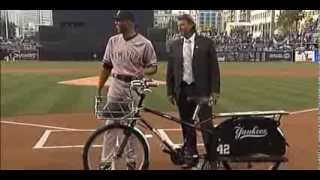 Padres Give Mariano Rivera A Bike