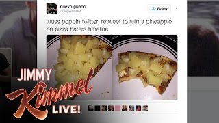 Jimmy Kimmel Settles the Pineapple Pizza Debate