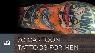 70 Cartoon Tattoos For Men