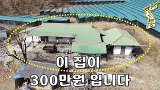 이 집이 단돈 300만원입니다~사도 될까요? 주택10평+창고5평[땅지통]