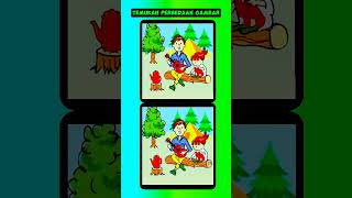 Temukan perbedaan gambar,quiz,tekateki||Part32#shorts