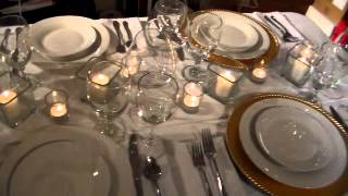 Simply Lavish at Home: Entertaining 101 -  Simply Elegant Table Setting