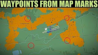 AJS37 Viggen: Setting Waypoints From F10 Map Marks | DCS WORLD