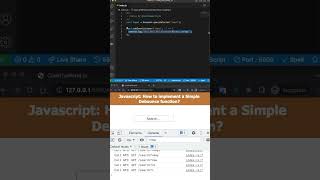 JavaScript Debounce Demystified: A Beginner’s Tutorial