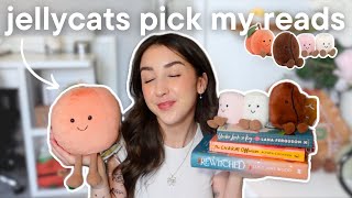 jellycats pick my reads for a week🧸📖 spoiler free reading vlog