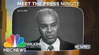 Meet the Press minute: NAACP leader calls for police reform in 1967