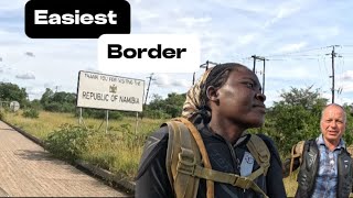 Always use small borders!| Crossing Namibia to Botswana| Kenya to South Africa on motorcycle Sn1ep12