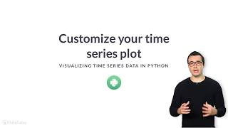 Python Tutorial: Customize your time series plot
