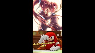 Knuckles avaliando os shipps de Doki Doki Literature Club pt2!