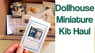 dollhouse miniature unboxing Furniture & Accessory DIY Kits