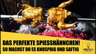 DAS PERFEKTE SPIESSHÄHNCHEN! SO MACHST DU ES KNUSPRIG UND SAFTIG