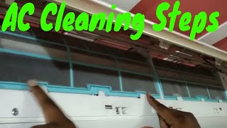 LLOYD Air Conditioner Cleaning Steps || How To Remove Air Filter And Clean Easily