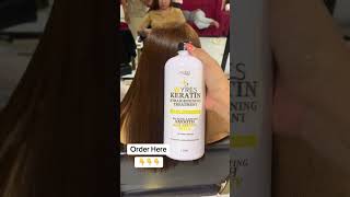 Using Wyres Keratin Opti Straight Shiny and Smooth Hair